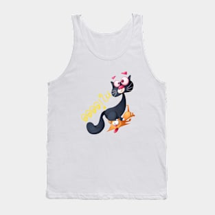 A struggle between two cats Tank Top